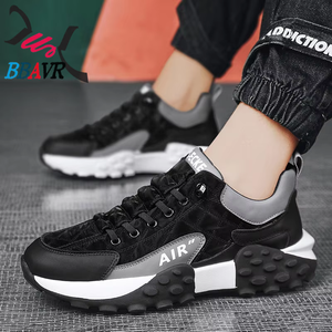 Chaussures de sport pour hommes, baskets décontractées à lacets, chaussures de marche pour hommes - Product Image 5