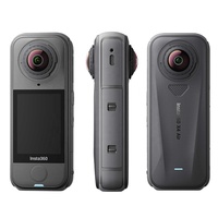 Caméra d'action Insta360 X4 Air 360 2025 8K, batterie 2010 mAh, HDR actif, écran tactile 2,5 pouces, étanche, objectif alimenté par l'IA, vision nocturne