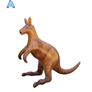 Lindo diseño de dibujos animados vinilo PVC aire soplado inflable 3D diseño de dibujos animados aire soplado <span class=keywords><strong>canguro</strong></span> para ratón inflable rata animal juguete - Product Image 3