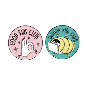 Wholesale No Minimum Cartoon <b>Cats</b> Latest Design Customised Enamel Lapel Pins Custom Brooch Pin for Clothes - Product Image 2