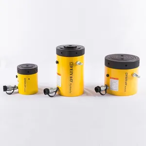 Enerpac50トン単動高トン数ロックナット中空油圧ジャッキ油圧シリンダー