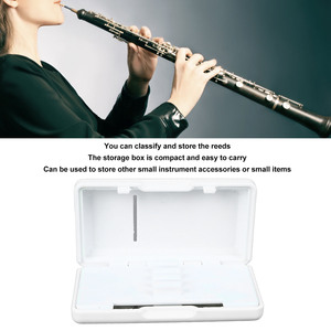 <span class=keywords><strong>Hautbois</strong></span> Reed Case Storage Case Holder Grande capacité Portable Outil Instrument Accessoire - Product Image 4