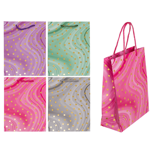 Sac en papier, Golden Dots, - Product Image 1