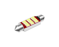 Ampoules LED Canbus 4014SMD pour éclairage de plaque d'immatriculation, lumières de lecture et plafonnier de voiture C5W C10W