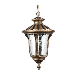 Luminaire suspendu décoratif en verre antique de luxe rustique nordique - Product Image 4
