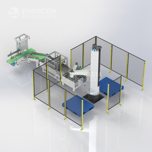 Pallet Stacker Machine for <b>Seed</b> Rice Animal Food Mortar Palletizing Plaster Gypsum Sand 25kg Bags Column Robot Palletizer Column - Product Image 3