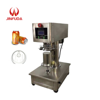 Machine à sceller automatique pour bouteilles de boissons en plastique PET Pop Soda boîtes de conserve scellant avec tasse pour mise en conserve d'aliments