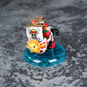 6ชิ้น/เซ็ตหนึ่งชิ้น6ซม. เรือเรือ Rover ทะเล Sunny Going Merry collect รูปปั้นของเล่นอะนิเมะ PVC ของขวัญ - Product Image 4