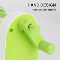 Keukengadget Plastic Roestvrijstalen 8-Messen Peer Aardappel Snijden Splitter Appelschiller Snijmachine Handmatige Fruitschiller Machine