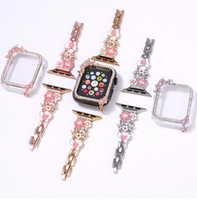 Cinturino Professionale di Lusso Impermeabile e Durevole in Lega di Zinco per <span class=keywords><strong>Smartwatch</strong></span> S10/S9/S8/S7/S6/Ultra2 con Custodia Protettiva in PC - Product Image 4