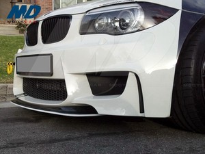 CRT stile fibra di carbonio labbro anteriore per 2008-2011 BMW <span class=keywords><strong>serie</strong></span> <span class=keywords><strong>1</strong></span> E82 1M coupé - Product Image 5