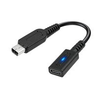 Câble de charge USB-C double mode pour séries 3DS, 2DS, DSi, charge uniquement, pas de transfert de données, compatible avec les câbles de charge USB-A vers USB-C