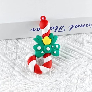 Christmas <strong>Key</strong> Chain Rubber <strong>Santa</strong> Claus Snowman Tree Deer KeyChain Xmas Themed Cartoon <strong>Key</strong> Rings <strong>Key</strong> Holders for Bag Purse - Product Image 5
