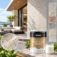 Peinture murale effet faux granit, résistante aux intempéries et aux UV, imitant l'effet pierre pour villa, façade de bâtiment, béton et maçonnerie, couleurs personnalisées