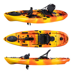 Kayak Canoa de 3.16m (10 pies) para una Persona, con Pedales, de LLDPE, para Océano, Venta Caliente <span class=keywords><strong>2023</strong></span> - Product Image 2