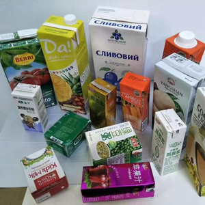 Trung Quốc Giá Thấp Tốc Độ Cao Nước Trái Cây Tự Động Điền Và Máy Đóng Gói Vô Trùng Carton Gạch Hộp Cho Đồ Uống Dây Chuyền Sản Xuất - Product Image 1