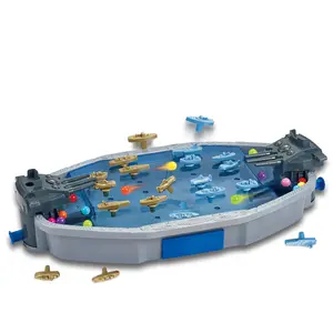 New Outdoor And Indoor Educational Toy Family Board Game Travel Toys Educational Sea Battle shooting ball game For Children