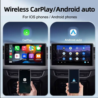 Woobox kotak Media AI Carplay nirkabel, GT2 2 + 16GB dengan Android Auto Smart YouTube & Apple Video Streaming Dongle