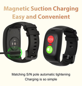 <span class=keywords><strong>Montre</strong></span> connectée L17 pour seniors, GPS 4G, positionnement GPS, SOS, moniteur de santé sécurisé avec bracelet pour personnes <span class=keywords><strong>âgée</strong></span>s - Product Image 6