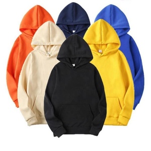 Sudaderas con capucha de lujo multicolor Casual Street Outdoor Knitted Plain Dyed Sweatshirt Fabric Supports 6 En 1 Plus Size Hooded