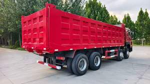 Truk sampah bekas HOWO 6X4 truk sampah truk berat untuk pengangkutan pasir dan batu - Product Image 4