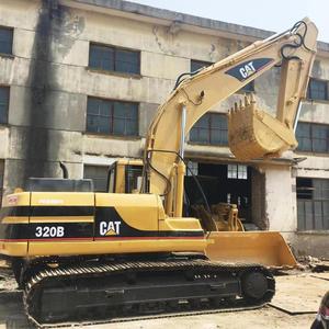Excavatrice sur chenilles Caterpillar 320B d'origine japonaise CAT 320B, 20 tonnes, hydraulique, d'occasion, pour travaux de construction et de terrassement - Product Image 1