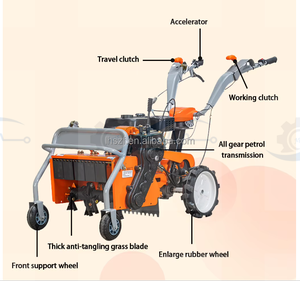 Motoculteur agricole d'occasion pour désherbage et coupe, ensemble de machines avec composants de boîte de vitesses - Product Image 6