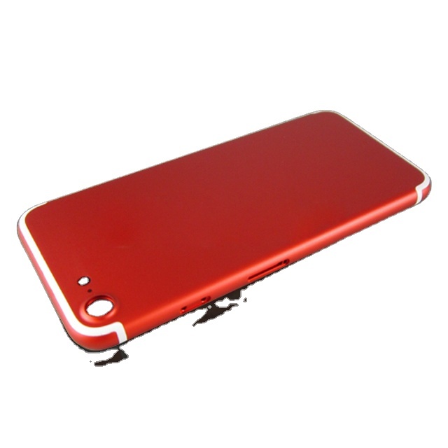 For IPhone7 Customised logo and High Quality Matte Housing Colorful Back Cover Housing Luxury Bezel Frame