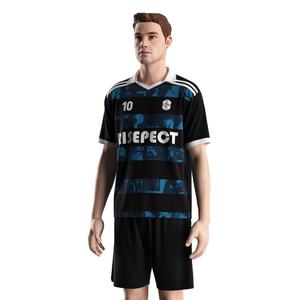 Camiseta de Fútbol Tipo Polo con Cuello en V de Alto Rendimiento, Acabado que Absorbe la Humedad, Secado Rápido y Logotipos Personalizados para Aficionados - Product Image 2