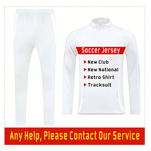 Volwassen voetbalshirtset, Thais fabricaat, hoogwaardig shirt met ronde hals en korte mouwen, aanpasbare teamnaam en embleem, lichtgewicht ontwerp - Product Image 6