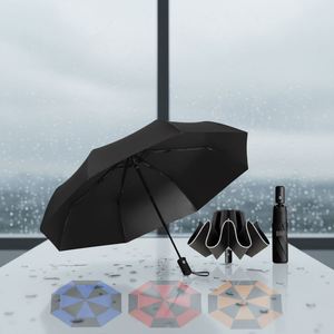 Paraguas Plegable Automático Personalizado Más Barato con Protección UV, Impresión de Logotipo Personalizado - Product Image 2