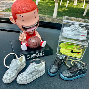 <span class=keywords><strong>Mini</strong></span> 3D Giày khuôn PVC <span class=keywords><strong>Keychain</strong></span> thời trang thương hiệu doanh mặt dây chuyền cho Túi Chìa khóa trang trí Giày Mặt dây chuyền phụ kiện - Product Image 4