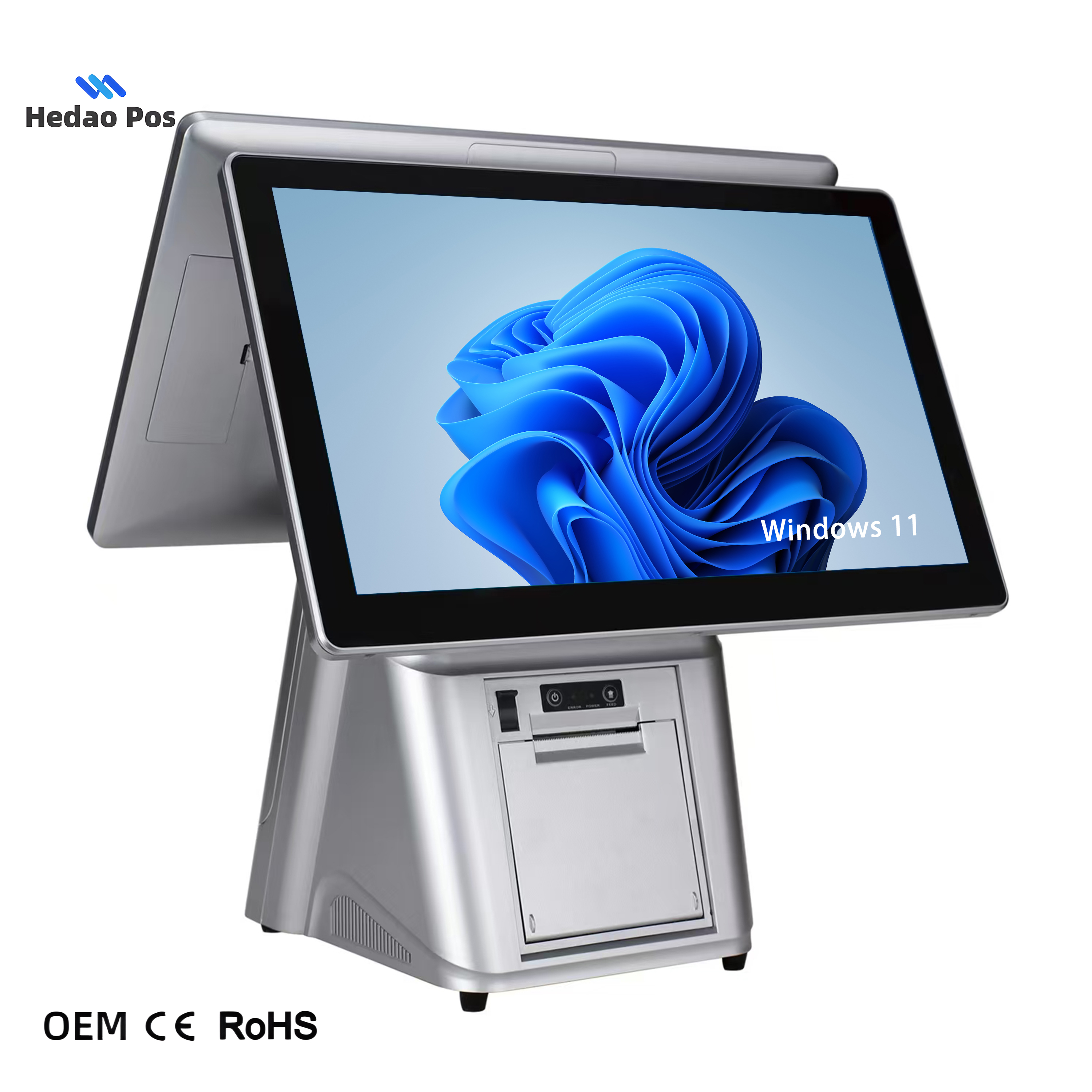Wholesale 15.6-Inch Touch Screen All-In-One POS Machine Cash Register with Printer and Card Reader for Supermarket