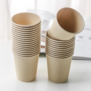 Manufacturer Compostable Takeway Hot Biodegradable Disposable Paper Coffee <b>Cups</b> Custom logo <b>Big</b> Paper <b>Cup</b> - Product Image 1