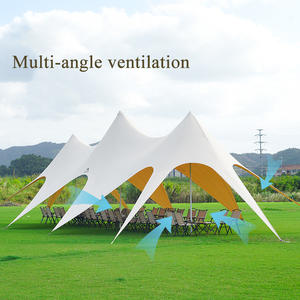 <span class=keywords><strong>Grande</strong></span> tente imperméable à l'eau Octopus Canopy Tent pour le camping Tente pare-soleil pour activités familiales avec poteau de support de tuyau galvanisé - Product Image 3