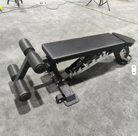 MAXSONG prix d'usine banc de musculation plat pour entraînement de gymnastique haltère inclinaison décroissance banc réglable