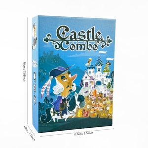 Juego de Mesa Castle Combo, Juego de Estrategia Medieval con Acciones Instantáneas y Bonificaciones de Puntuación en el Final del Juego - Product Image 2