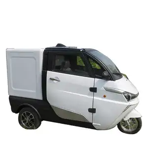 带货箱的三轮电动汽车COC证书中国电动汽车低速铅酸成人EEC电动汽车