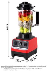 Vente flash : Extracteur de jus centrifuge portable 4500W, récipient en PC + base en plastique ABS, 220V, capacité de 2L, faible bruit, contrôle multi-températures - Product Image 2
