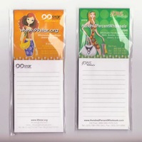 Bloc-notes magnétique pour réfrigérateur et stylo personnalisés avec votre propre logo, bloc-notes en papier magnétique, aimant pour réfrigérateur avec notes autocollantes