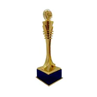 Diamond Boxing Crystal Gold Medals and Metal Oscar Dance Trophy Topper