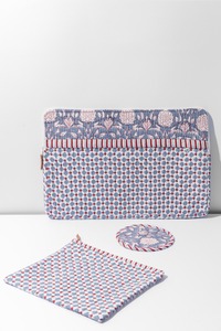 Juego de Fundas para Laptop de Algodón Personalizables con Estampado a Mano, Ligeras para Uso Diario, Disponibles en Stock, 5 Piezas de Cada Diseño - Product Image 2