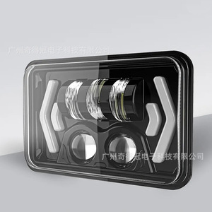 Jiaxingsheng <b>Led</b> <b>Headlights</b> 170X110Mm With Turn Signal For Offroad Vehicle - Product Image 2