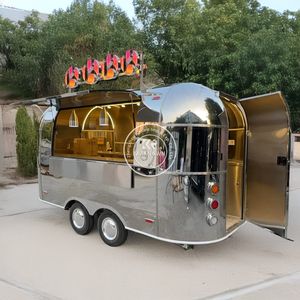2025 Custom Food Truck Trailer OEM <b>Mobile</b> <b>Kitchen</b> Pizza Coffee Fast Food Trailer for Sale Europe - Product Image 3