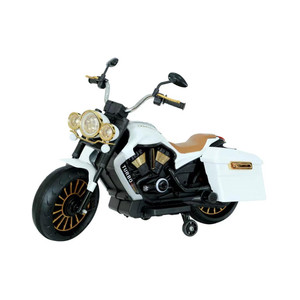 Motocyclette électrique classique pour enfants, jouet à <span class=keywords><strong>trois</strong></span> <span class=keywords><strong>roues</strong></span> pour un meilleur équilibre, une stabilité totale et une sécurité accrues - Product Image 1