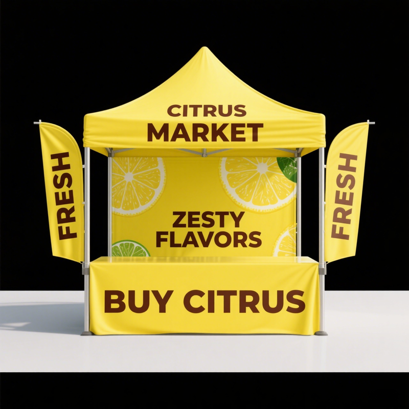 Custom 600D Oxford Hexagon Advertising Tent