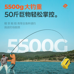 JIEN A100 Carbon Composite Telescopic Freshwater <strong>Fishing</strong> <strong>Rod</strong> for Carp Medium Action Hard Power Taiwan Made - Product Image 6