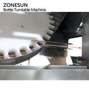 ZONESUN-Descodificador de botellas Redondas de Plástico rotativo completamente automático, máquina de alimentación de plato giratorio de clasificación, máquina de alimentación - Product Image 5