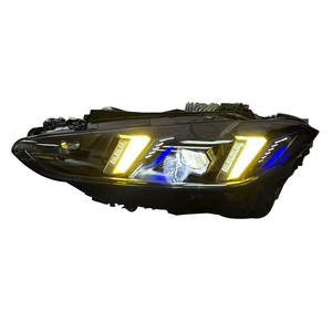 Fari Stile Snake Eyes Gialli e Bianchi Aggiornati 2025 per <span class=keywords><strong>BMW</strong></span> <span class=keywords><strong>Serie</strong></span> <span class=keywords><strong>4</strong></span> G22 M3 M4 G8X G80 G82 2021-2023, Stile Nero - Product Image 3