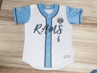 Camiseta de Béisbol con Bordado 3D Personalizado, Talla Grande, 100% Poliéster Sublimado, Uniforme de Equipo Transpirable de Secado Rápido para Hombre y Mujer, OEM